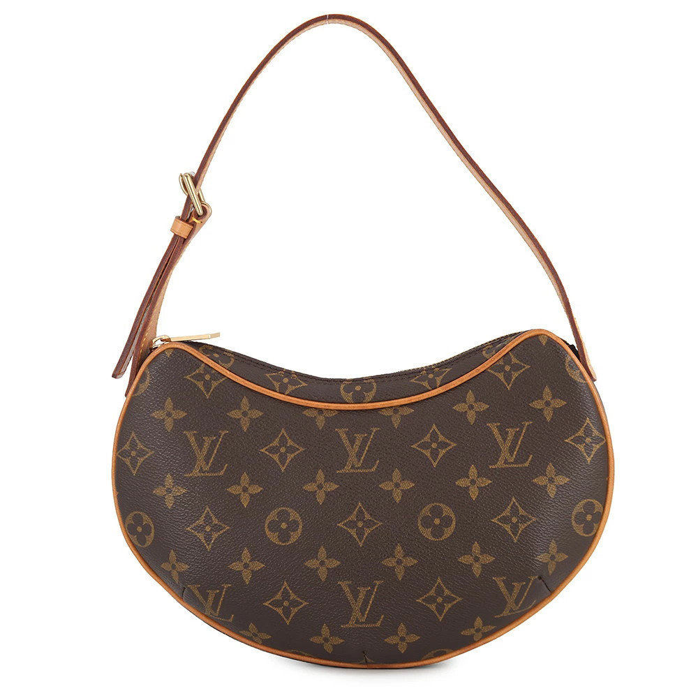 Louis Vuitton Monogram Pochette Croissant Hobo Bag